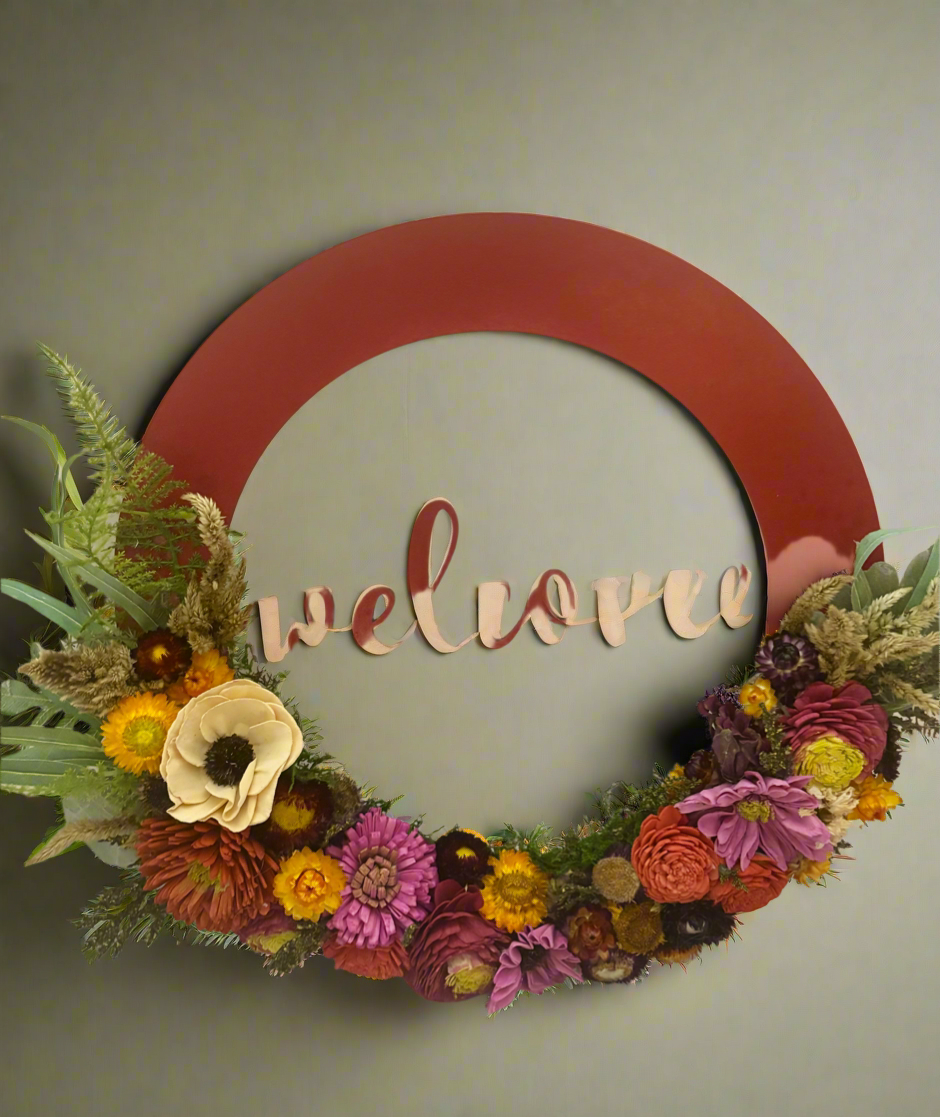 Welcome wreath